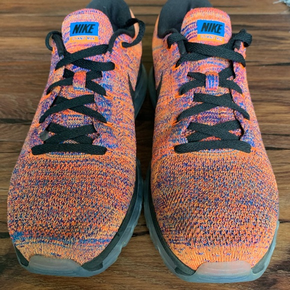 Flyknit Air Max 'Blue Concord Crimson' - Picture 3 of 7